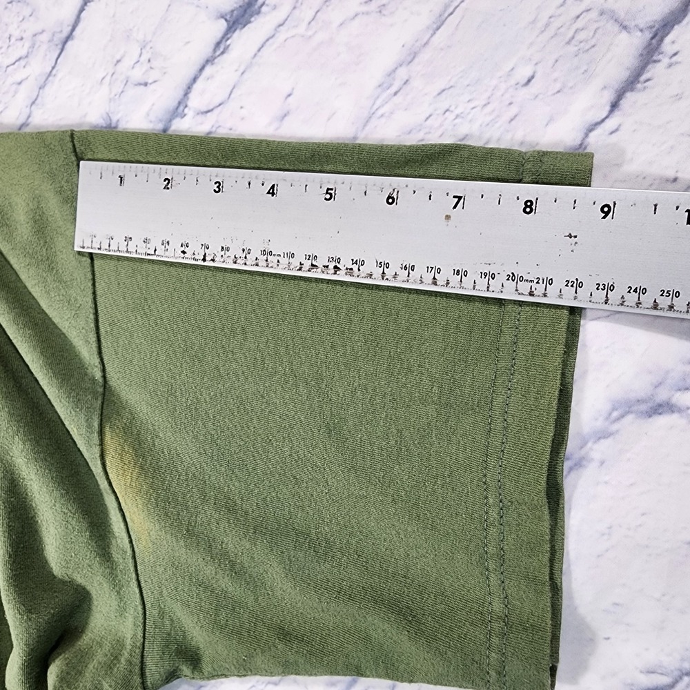 Bayside Mens Size Xl Green T Shirt Skeleton Come Tale It Molon Labe Vintage 90s View 5
